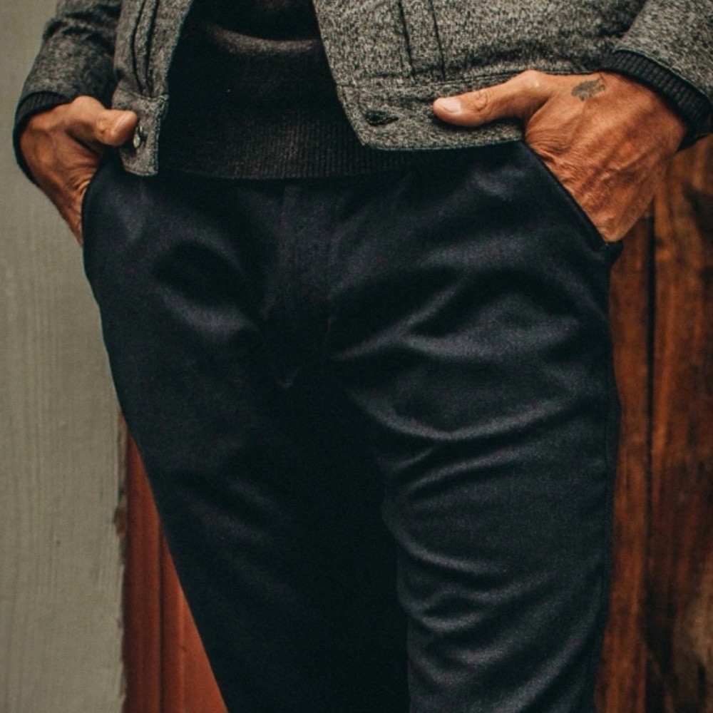 Taylor Stitch Dark Navy Men’s Dress Pants